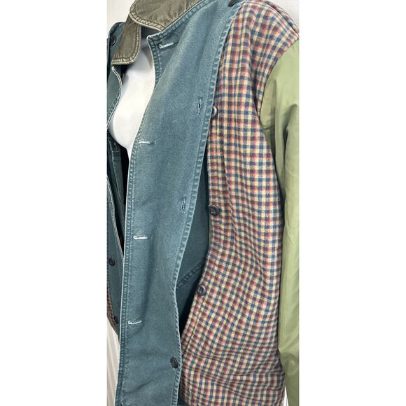 Vintage LL Bean Barn/Chore Coat - Primaloft Liner - Made In USA - Women L Green - Picture 8 of 16